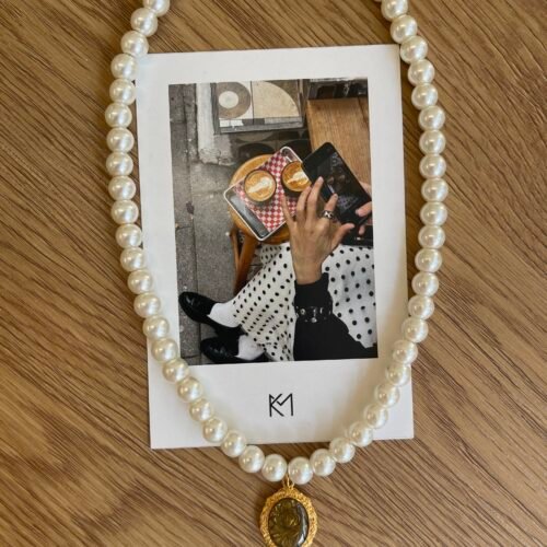 Vintage Romance Necklace - Brown