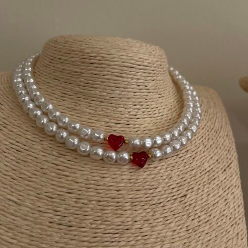 Red Heart Choker