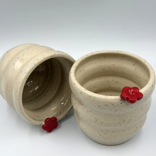 Red Flower Mug